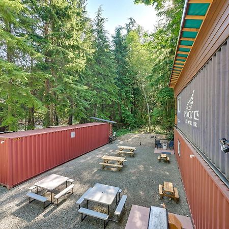 Unique Container Studio With Deck And Fire Pit! Buckley Εξωτερικό φωτογραφία