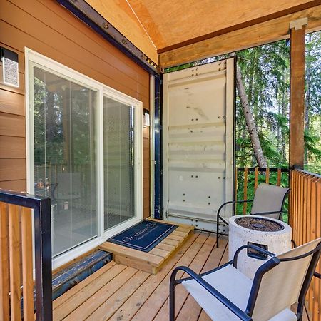 Unique Container Studio With Deck And Fire Pit! Buckley Εξωτερικό φωτογραφία